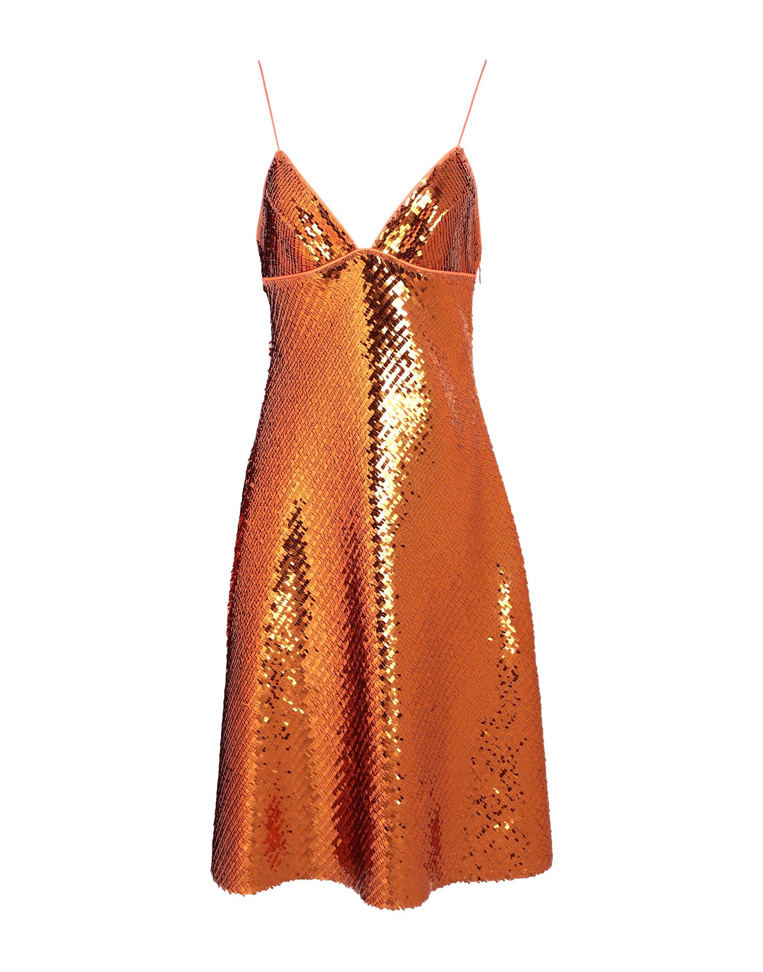 DSQUARED2 Midi-kleid Damen Orange von DSQUARED2