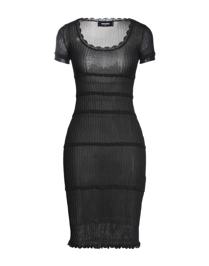 DSQUARED2 Midi-kleid Damen Schwarz von DSQUARED2