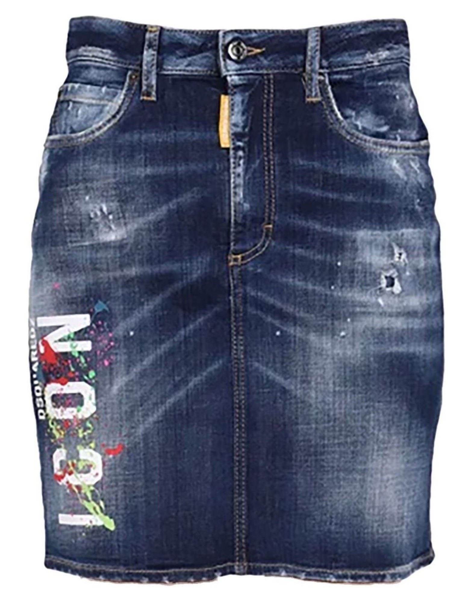 DSQUARED2 Midi-rock Damen Blau von DSQUARED2