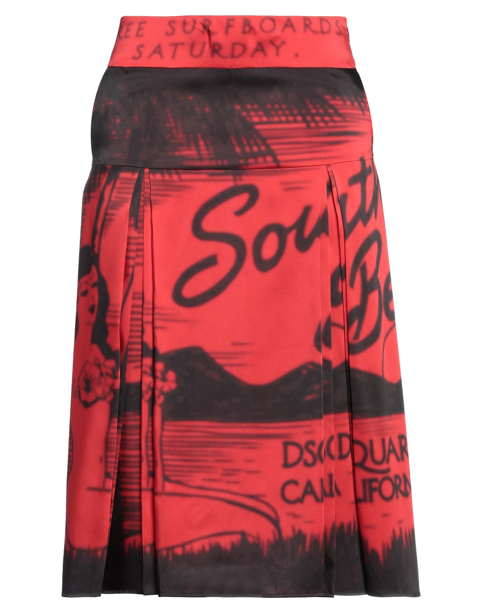 DSQUARED2 Midi-rock Damen Rot von DSQUARED2