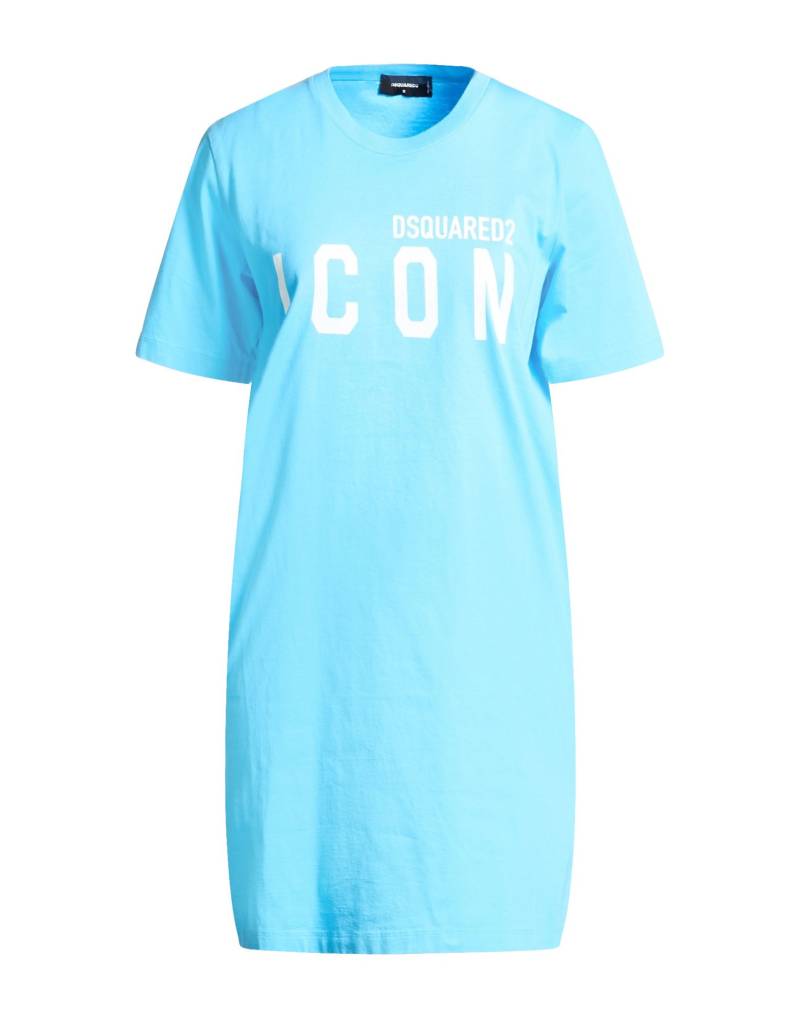 DSQUARED2 Mini-kleid Damen Azurblau DSQUARED2 Mini-kleid Damen Azurblau von DSQUARED2