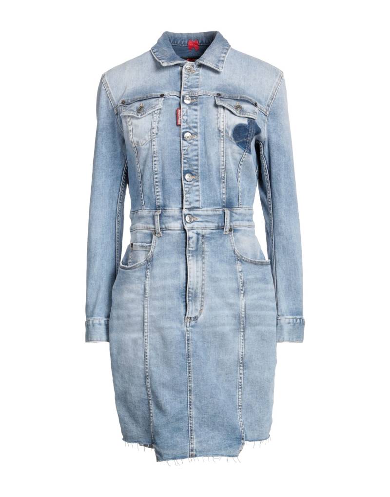 DSQUARED2 Mini-kleid Damen Blau DSQUARED2 Mini-kleid Damen Blau von DSQUARED2