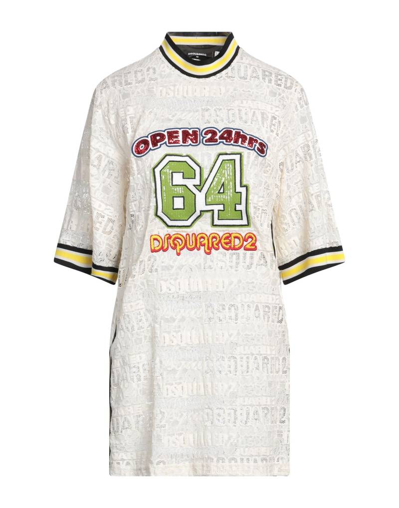 DSQUARED2 Mini-kleid Damen Elfenbein von DSQUARED2