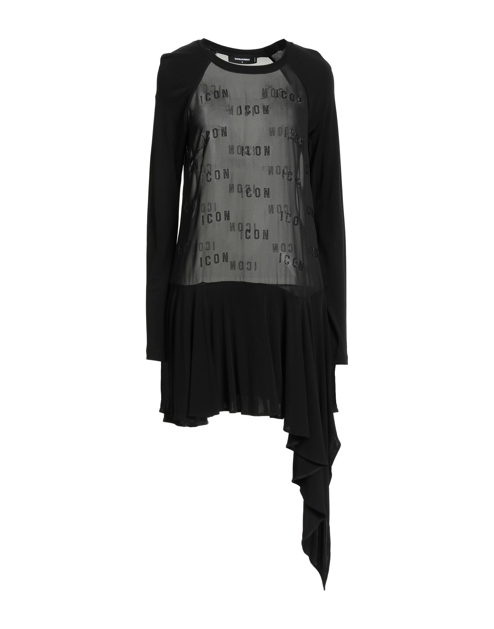 DSQUARED2 Mini-kleid Damen Schwarz DSQUARED2 Mini-kleid Damen Schwarz von DSQUARED2