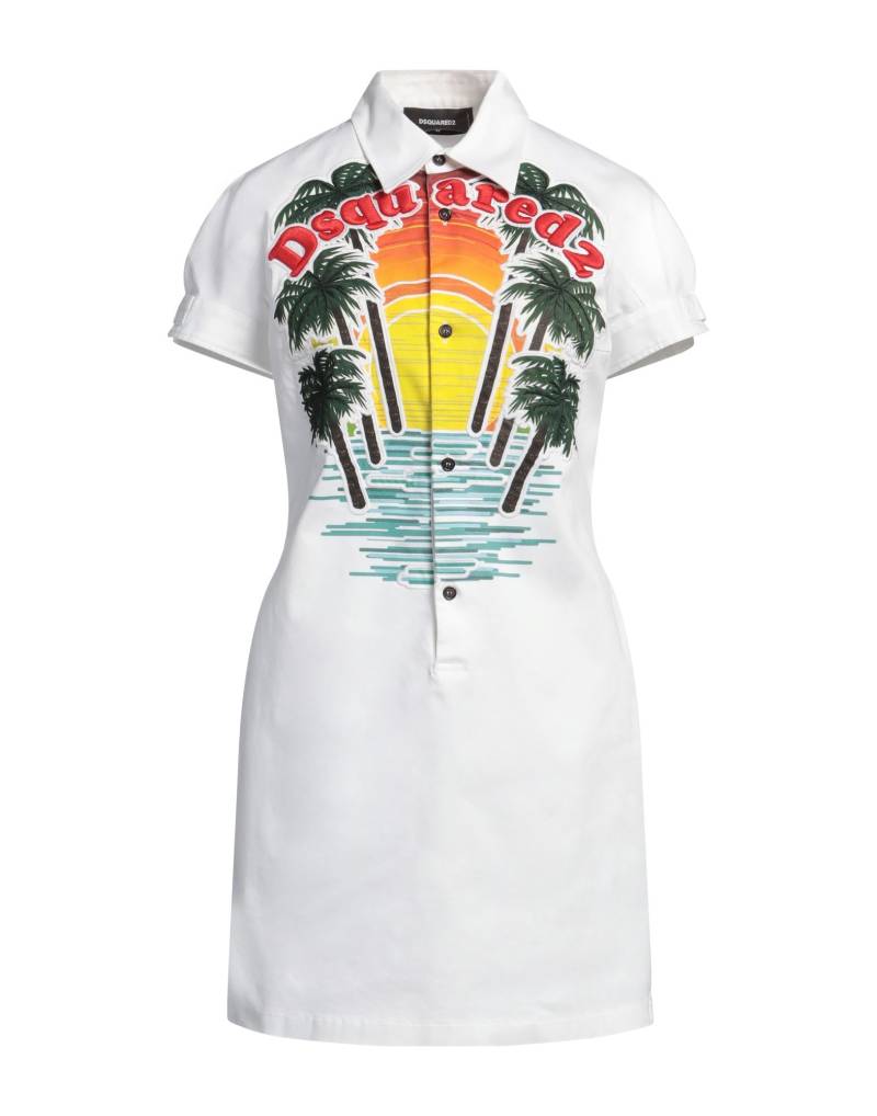 DSQUARED2 Mini-kleid Damen Weiß von DSQUARED2