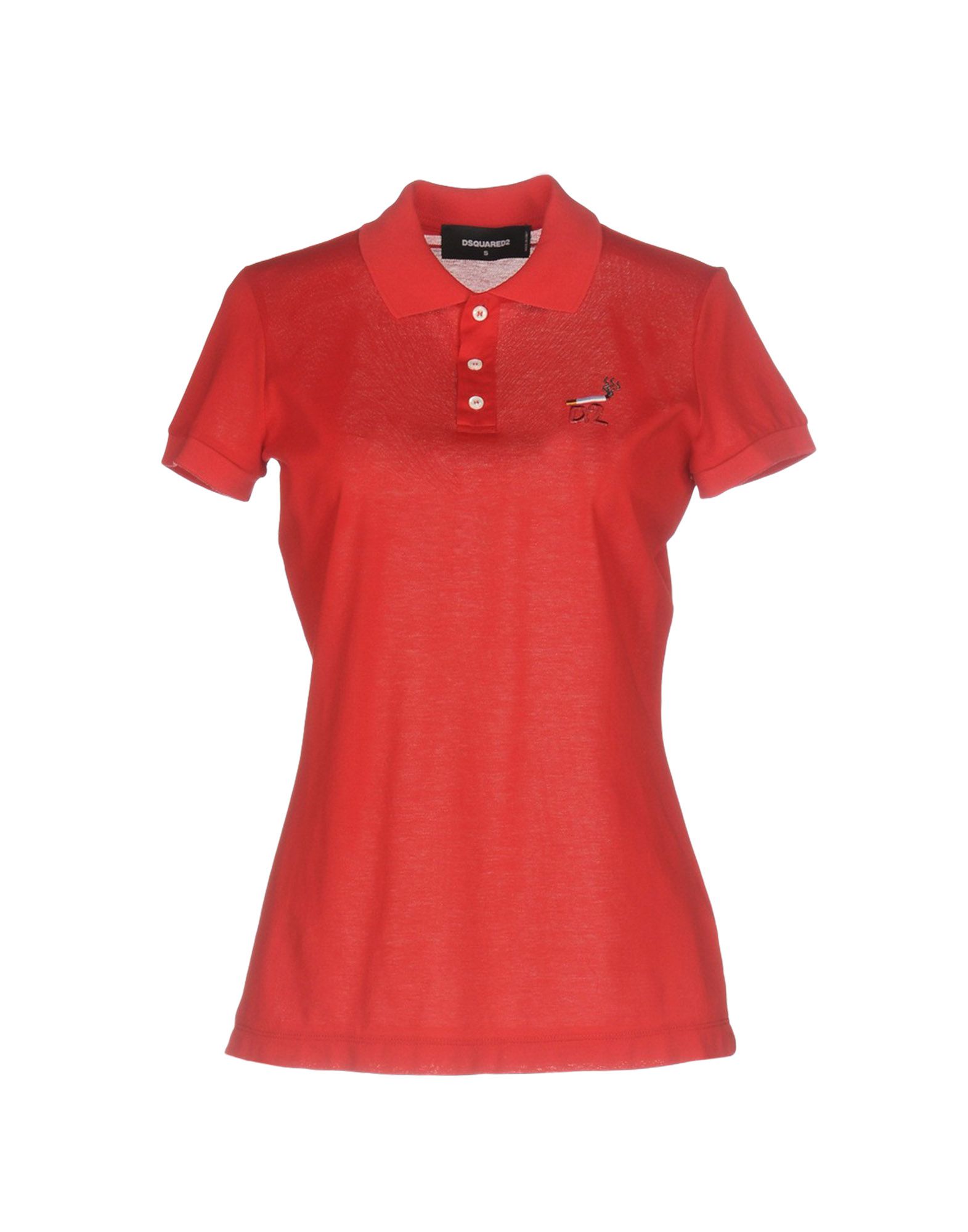 DSQUARED2 Poloshirt Damen Rot von DSQUARED2