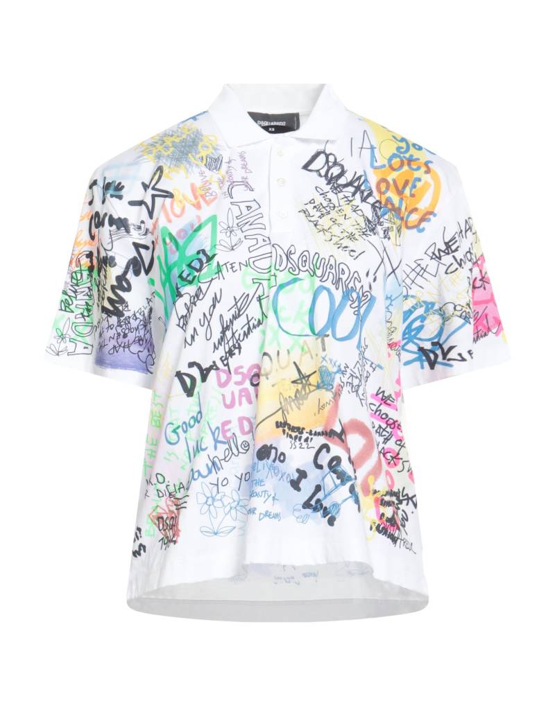 DSQUARED2 Poloshirt Damen Weiß von DSQUARED2