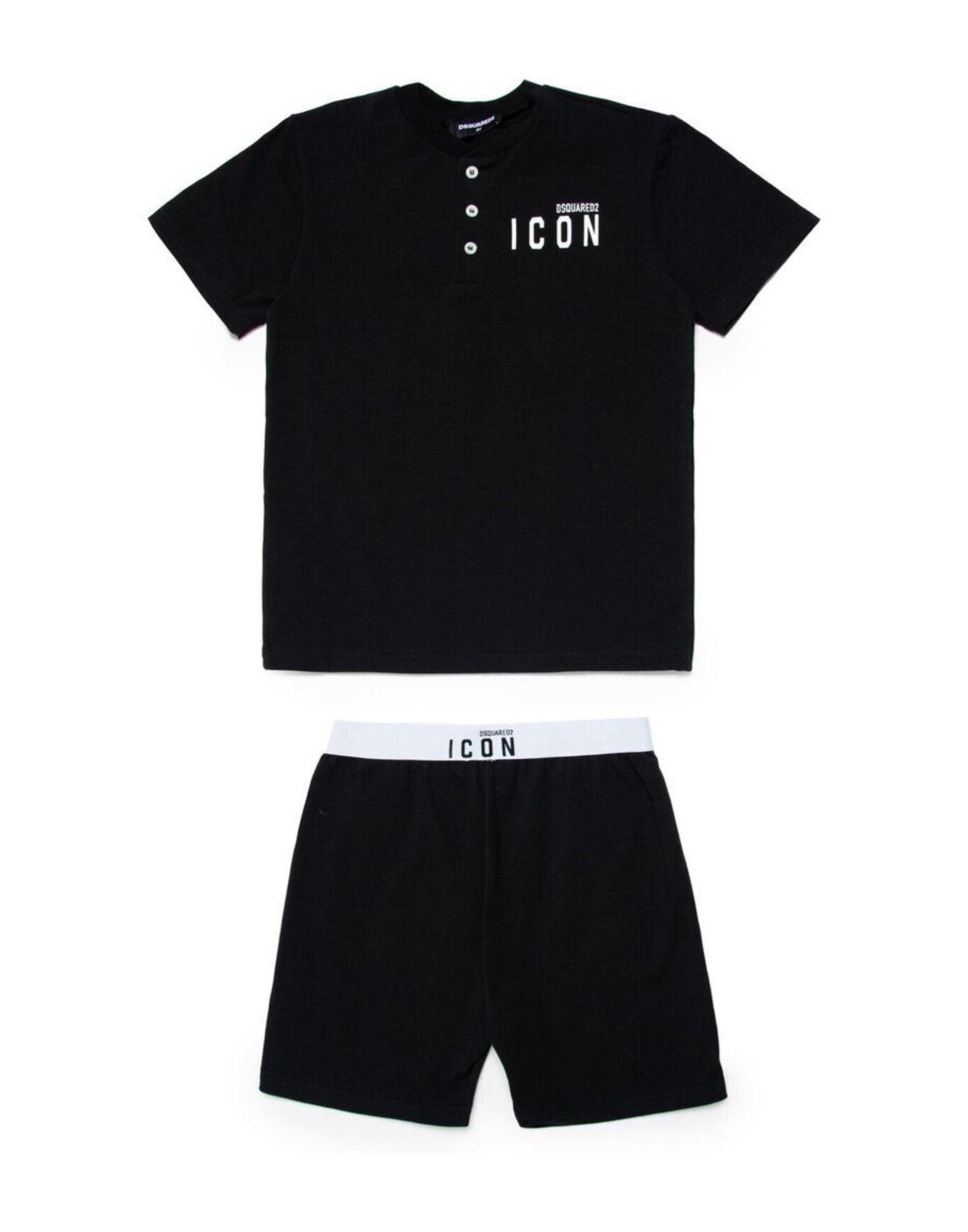 DSQUARED2 Pyjama Kinder Schwarz von DSQUARED2