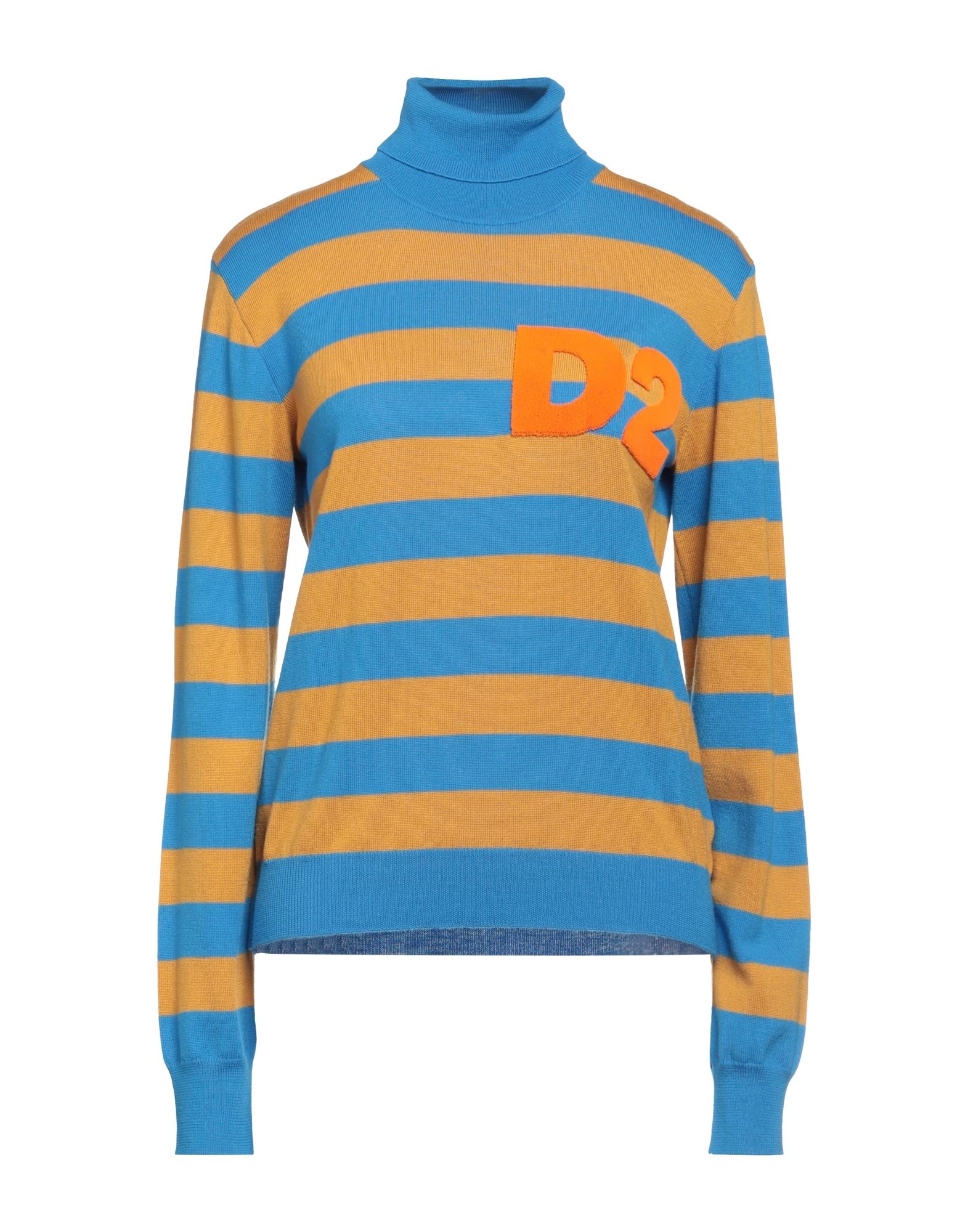 DSQUARED2 Rollkragenpullover Damen Azurblau von DSQUARED2