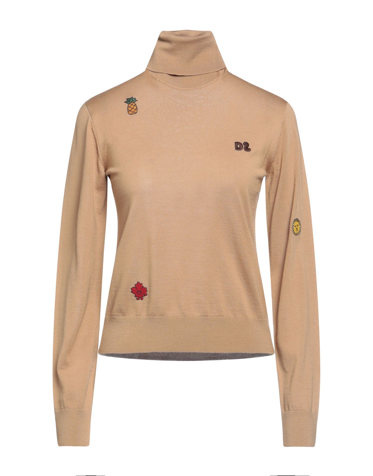 DSQUARED2 Rollkragenpullover Damen Kamel von DSQUARED2