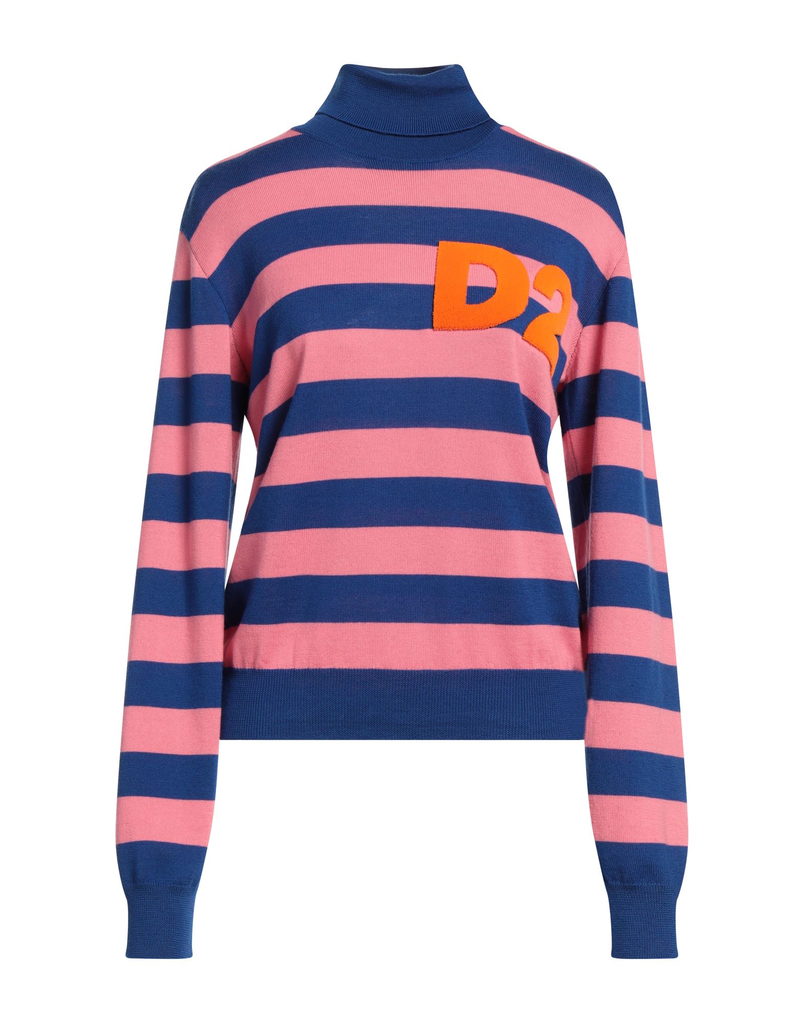 DSQUARED2 Rollkragenpullover Damen Königsblau von DSQUARED2