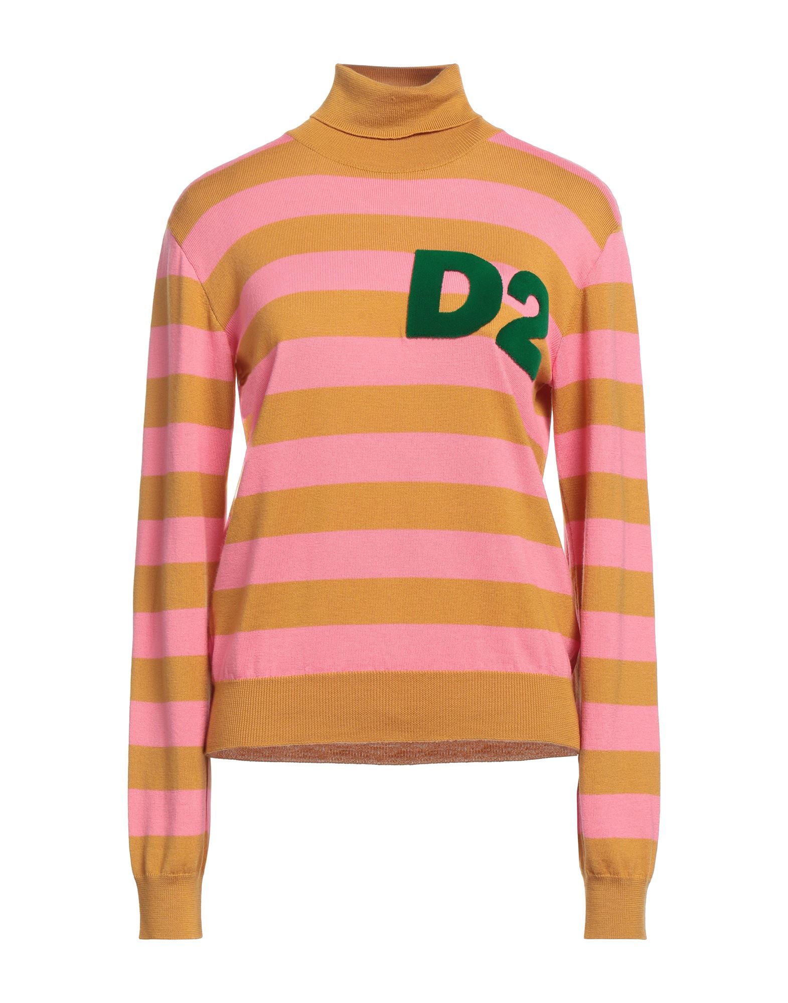 DSQUARED2 Rollkragenpullover Damen Ocker von DSQUARED2