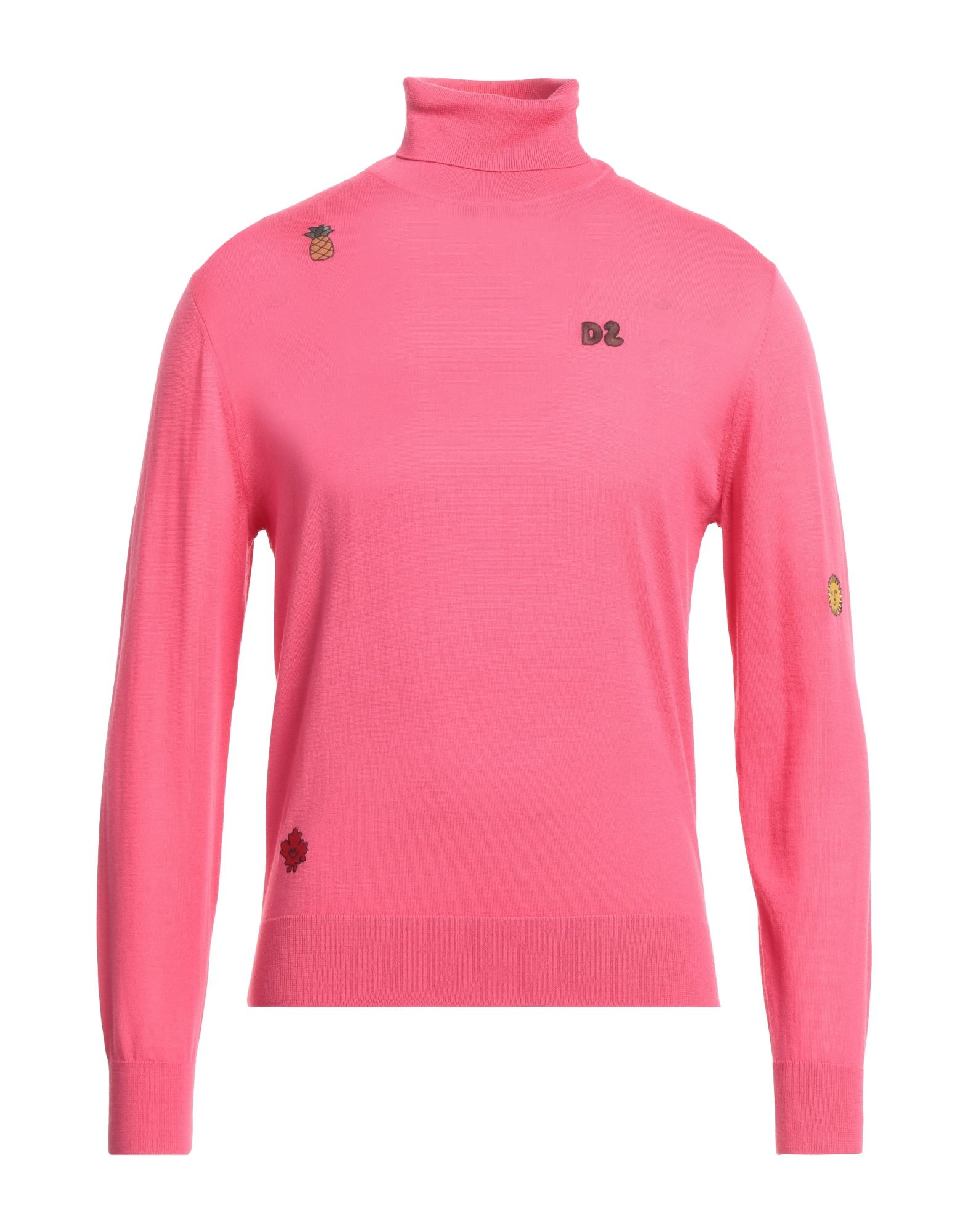 DSQUARED2 Rollkragenpullover Herren Fuchsia von DSQUARED2