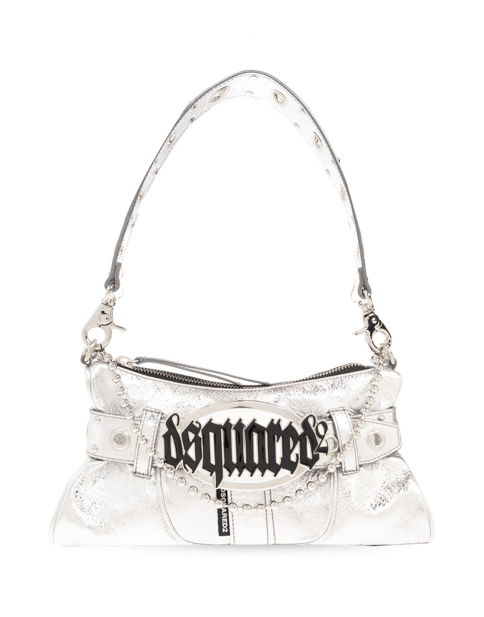 DSQUARED2 Schultertasche Damen Silber von DSQUARED2