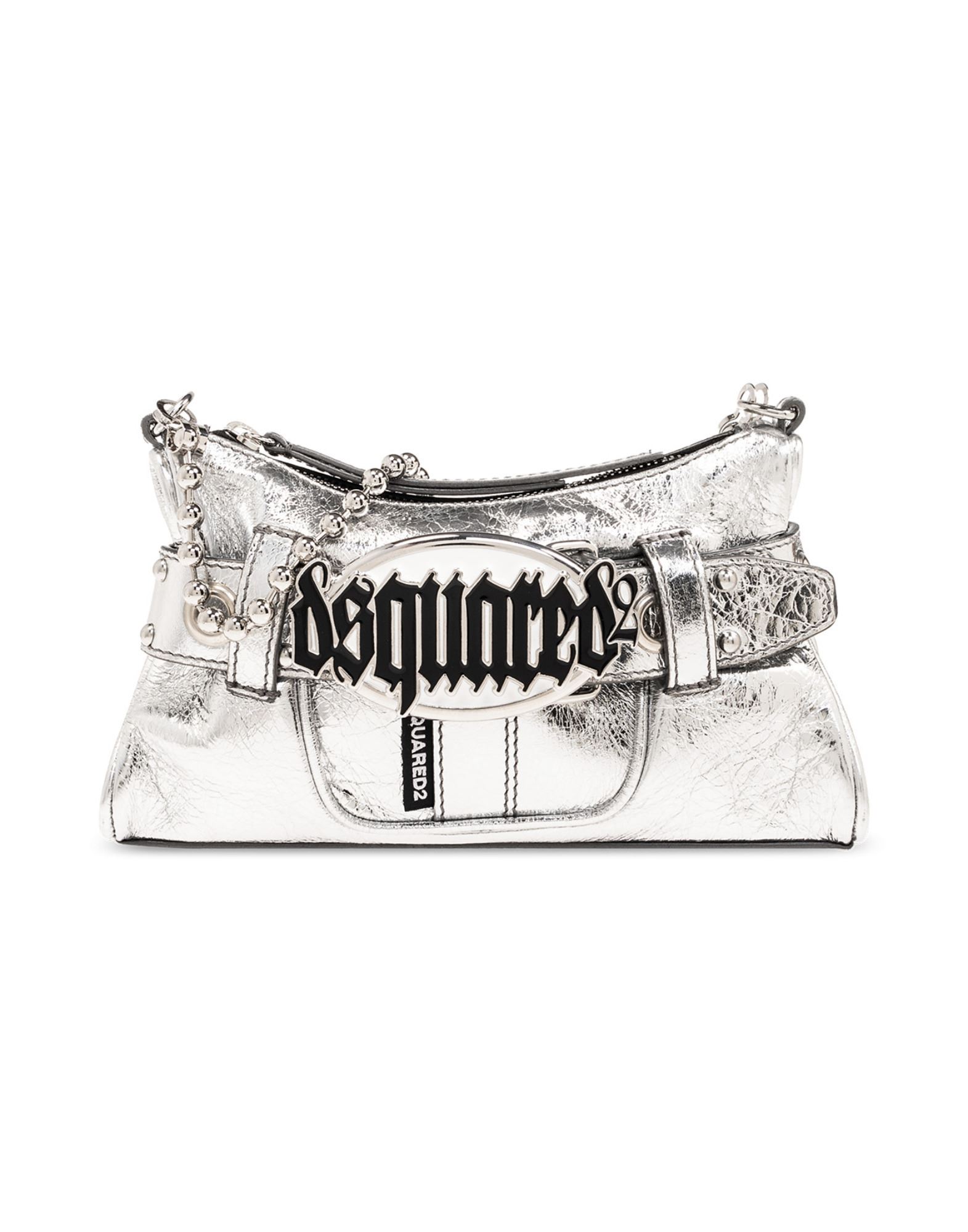 DSQUARED2 Schultertasche Damen Silber von DSQUARED2