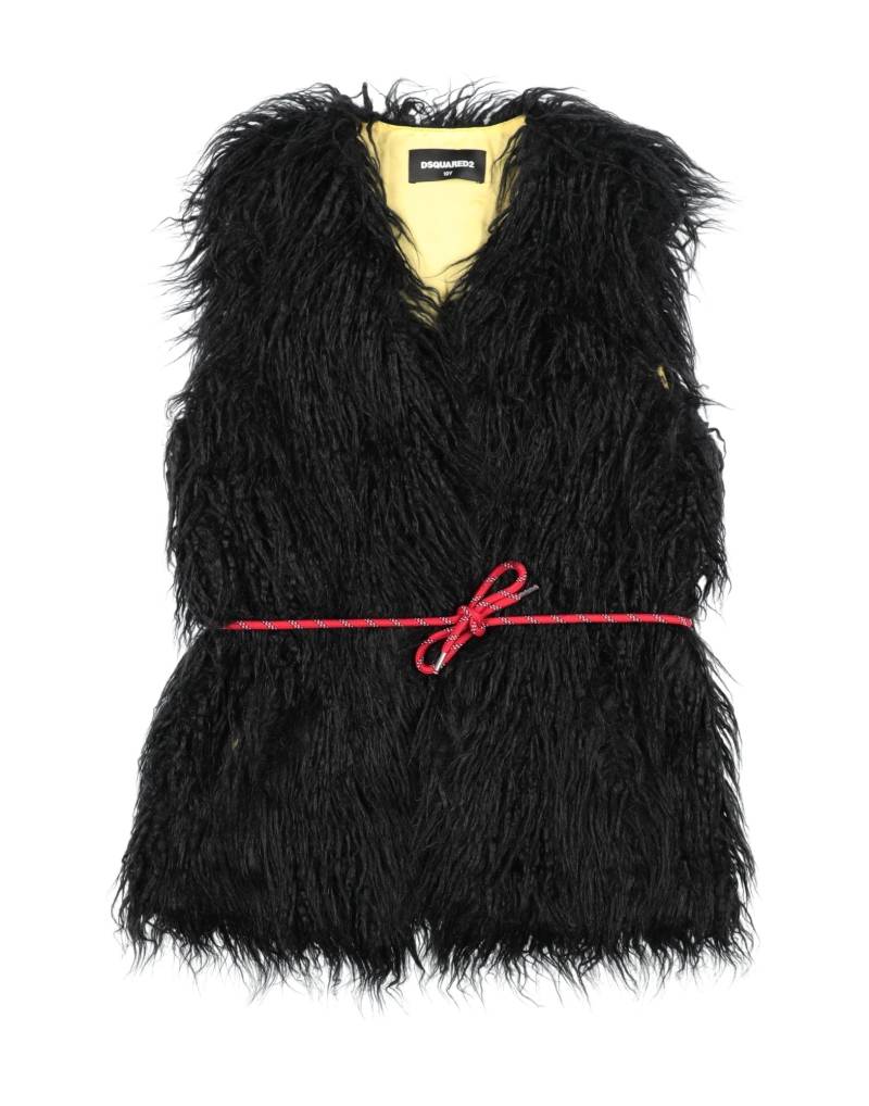 DSQUARED2 Shearling- & Kunstfell Kinder Schwarz von DSQUARED2