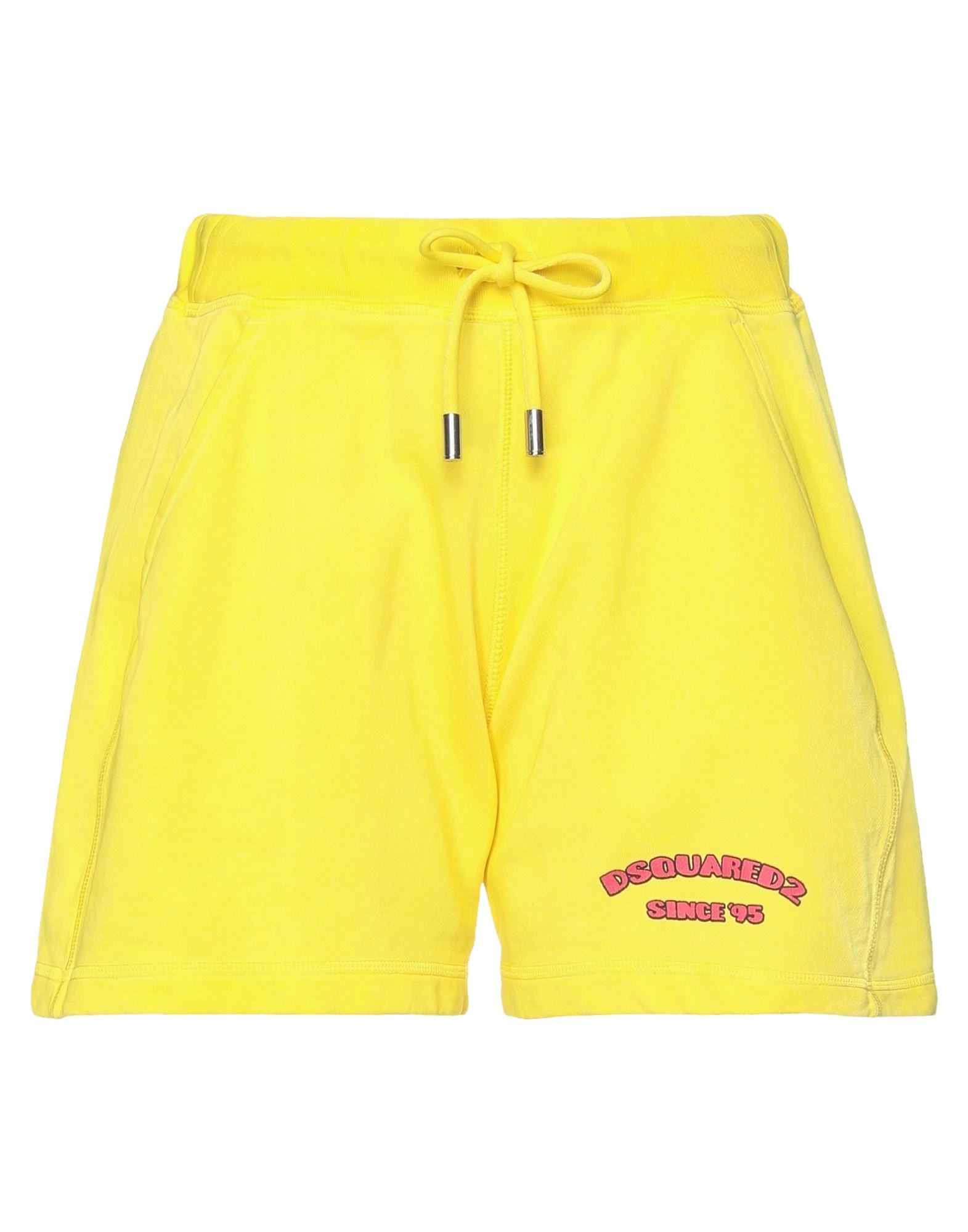 DSQUARED2 Shorts & Bermudashorts Damen Gelb von DSQUARED2