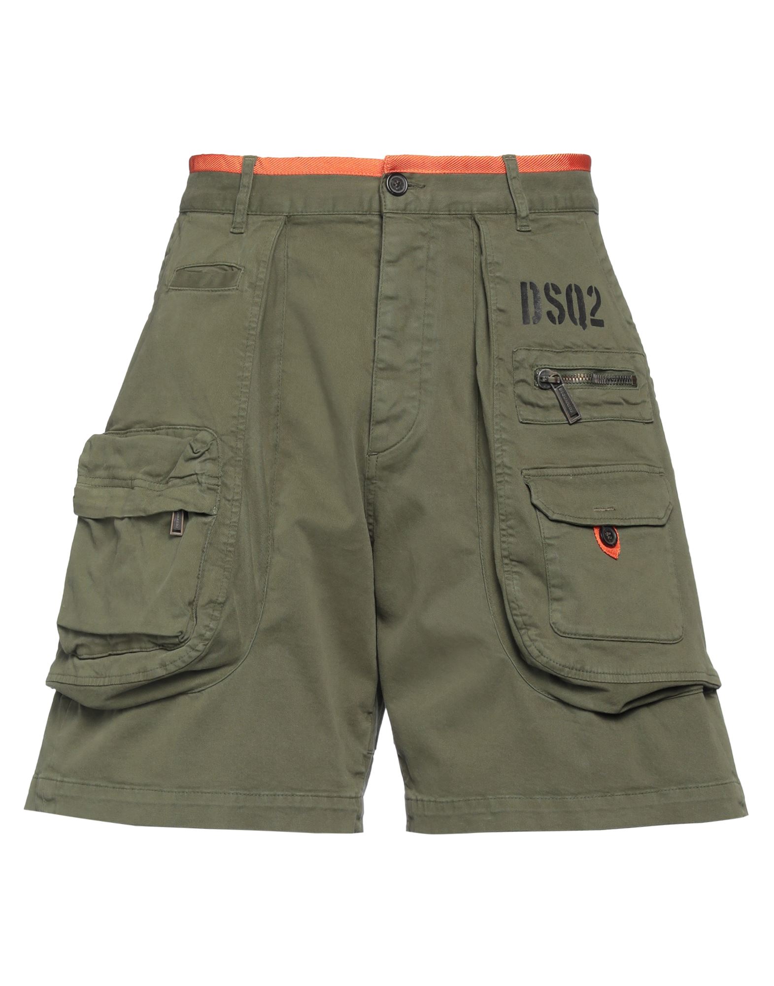 DSQUARED2 Shorts & Bermudashorts Herren Militärgrün DSQUARED2 Shorts & Bermudashorts Herren Militärgrün von DSQUARED2