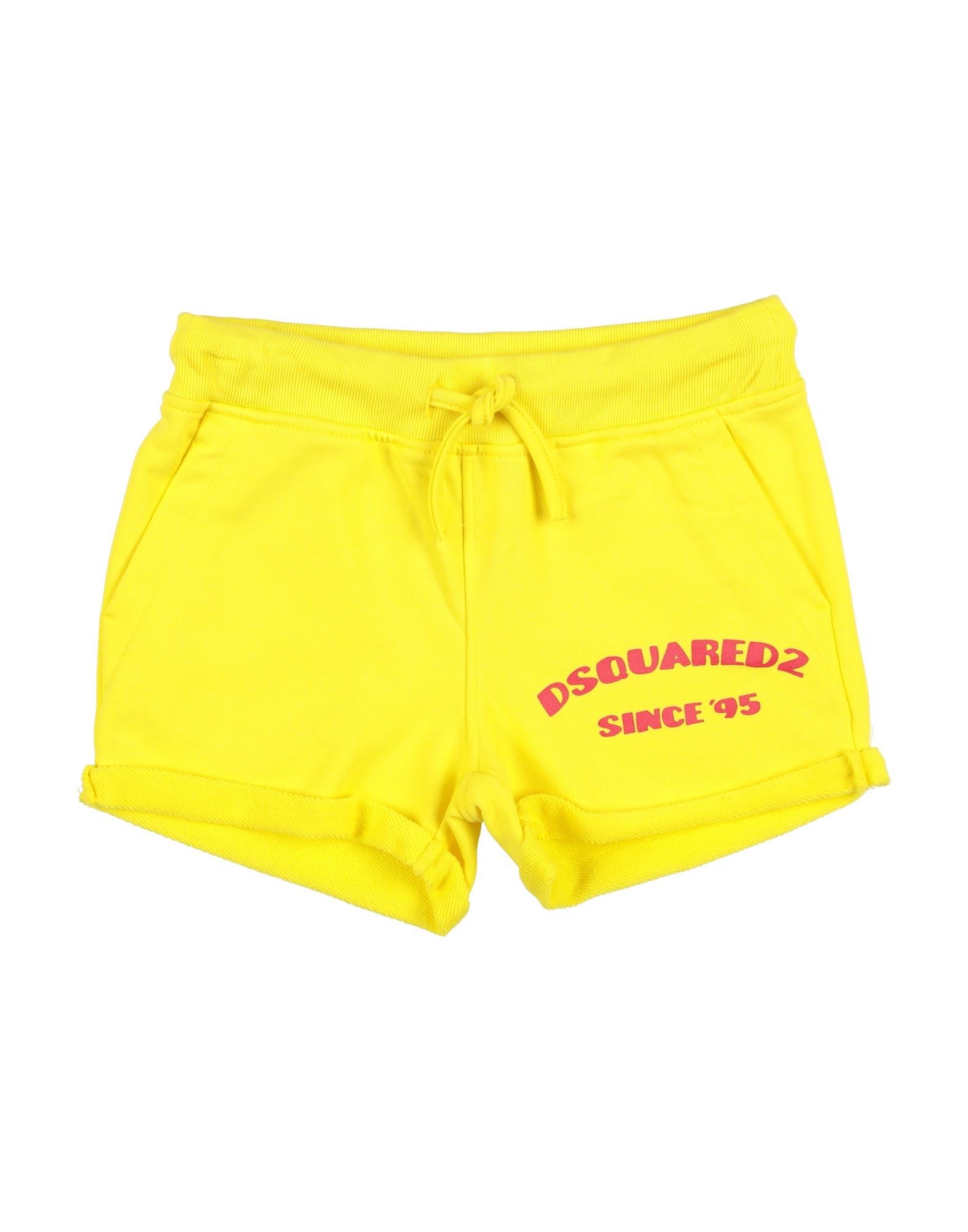 DSQUARED2 Shorts & Bermudashorts Kinder Gelb DSQUARED2 Shorts & Bermudashorts Kinder Gelb von DSQUARED2
