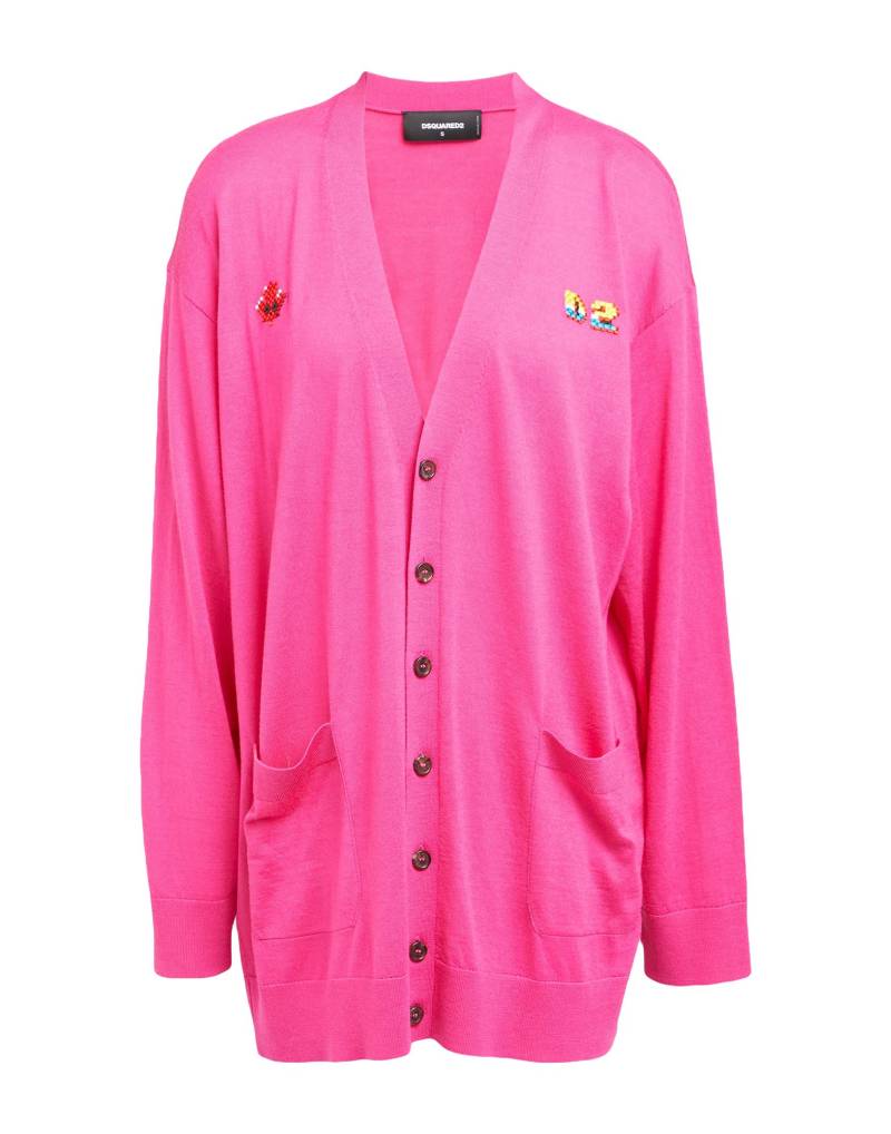DSQUARED2 Strickjacke Damen Fuchsia von DSQUARED2