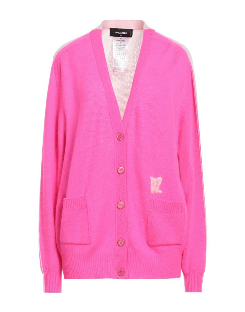 DSQUARED2 Strickjacke Damen Fuchsia von DSQUARED2