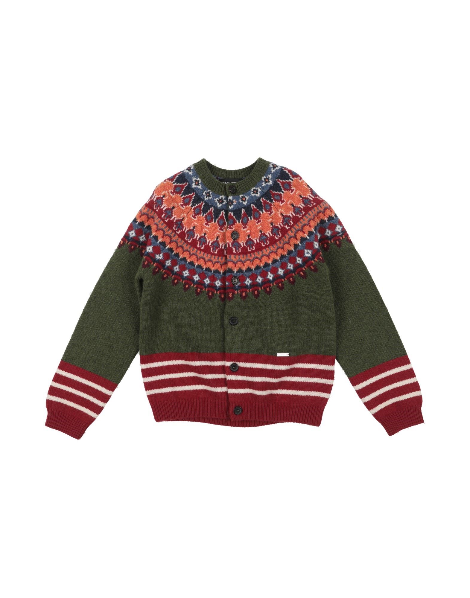 DSQUARED2 Strickjacke Kinder Militärgrün von DSQUARED2