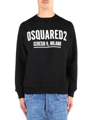 DSQUARED2 Sweatshirt Ceresio 9, Modell S71GU0448S25516, Schwarz, Schwarz , Large von DSQUARED2