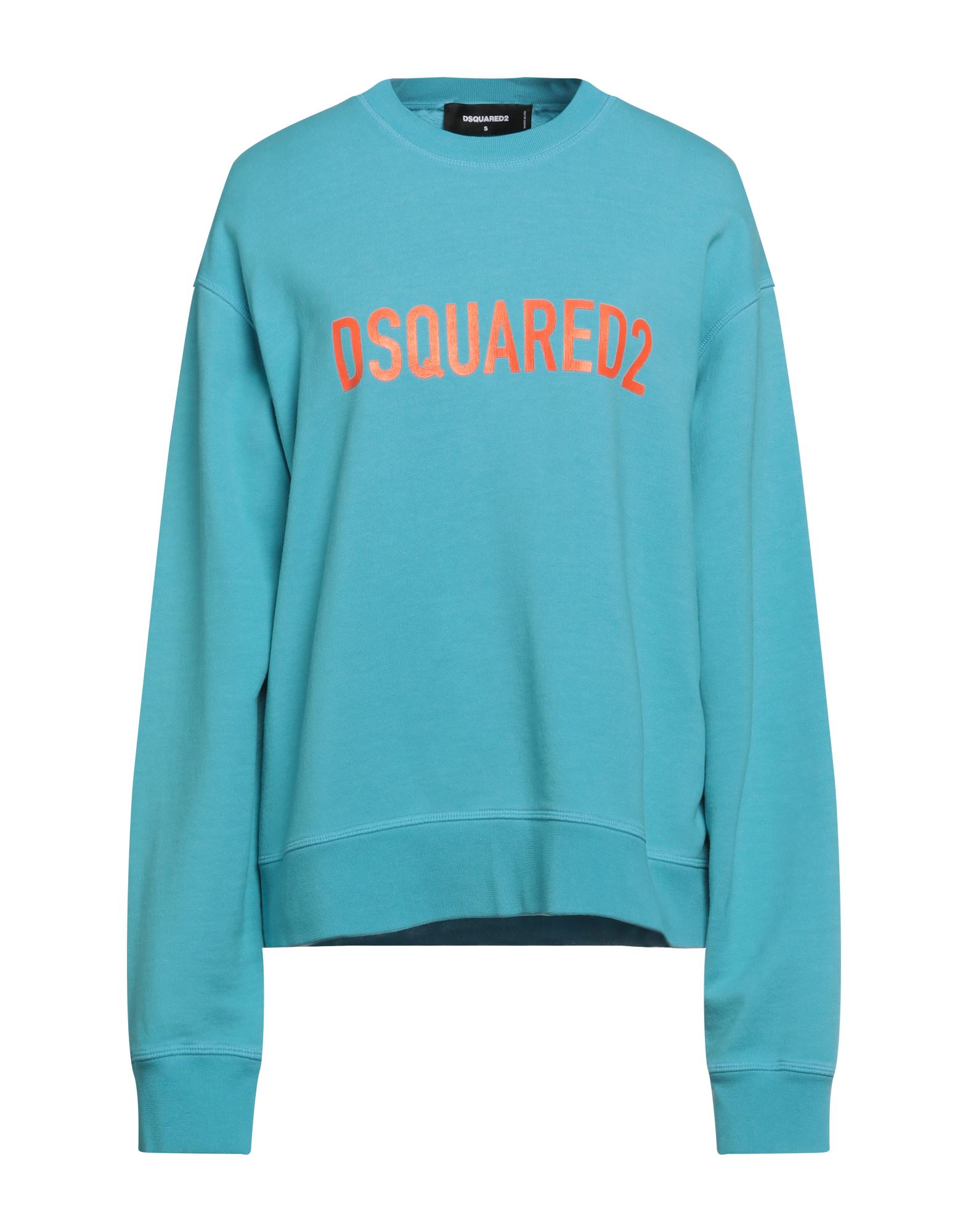 DSQUARED2 Sweatshirt Damen Azurblau von DSQUARED2