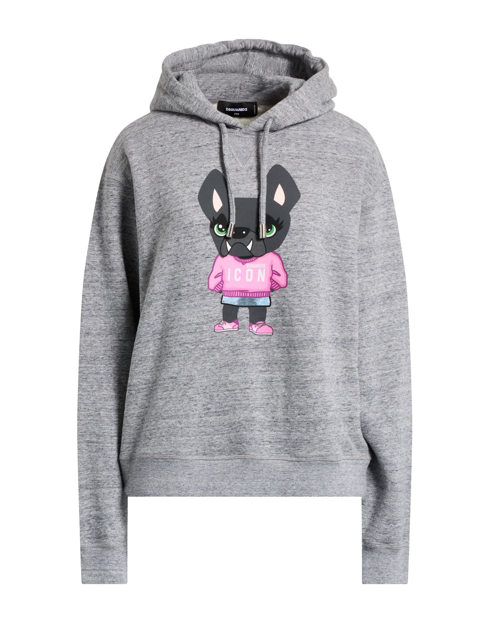 DSQUARED2 Sweatshirt Damen Grau DSQUARED2 Sweatshirt Damen Grau von DSQUARED2