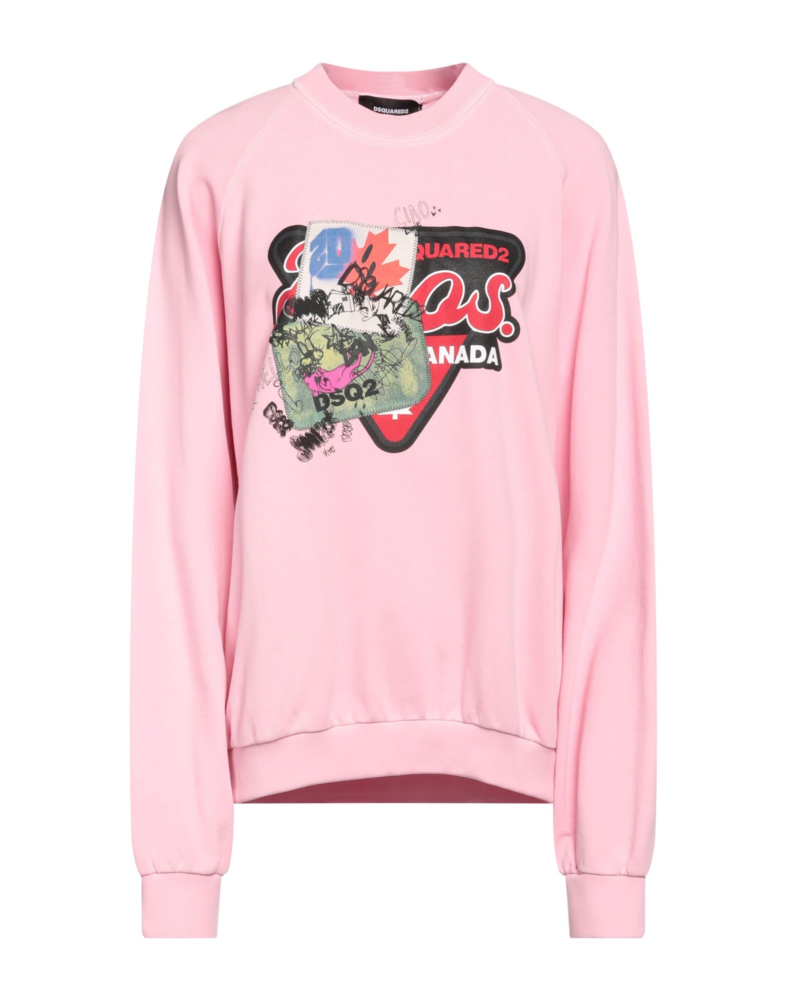 DSQUARED2 Sweatshirt Damen Rosa von DSQUARED2