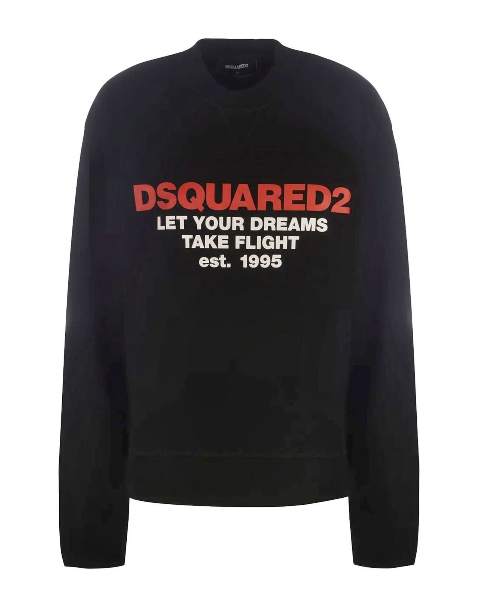 DSQUARED2 Sweatshirt Damen Schwarz von DSQUARED2