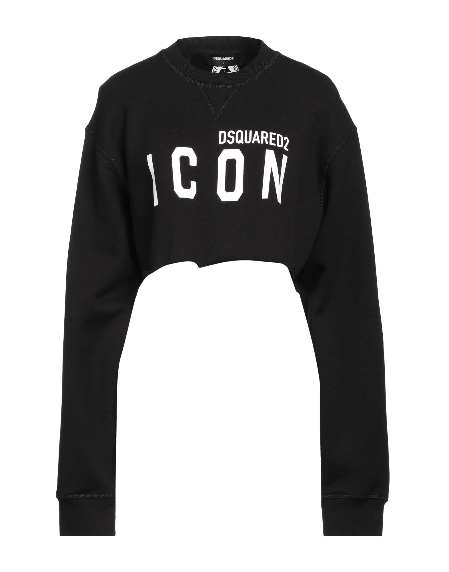 DSQUARED2 Sweatshirt Damen Schwarz DSQUARED2 Sweatshirt Damen Schwarz von DSQUARED2
