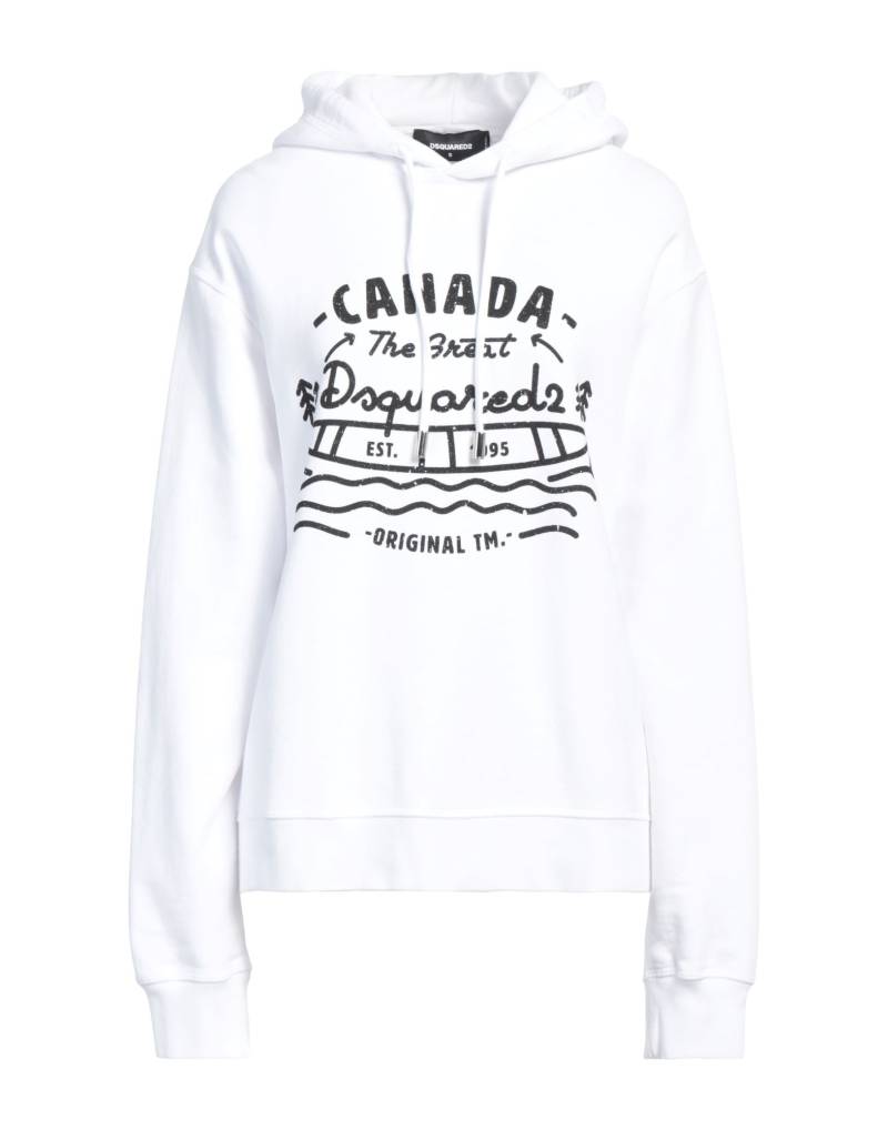 DSQUARED2 Sweatshirt Damen Weiß von DSQUARED2