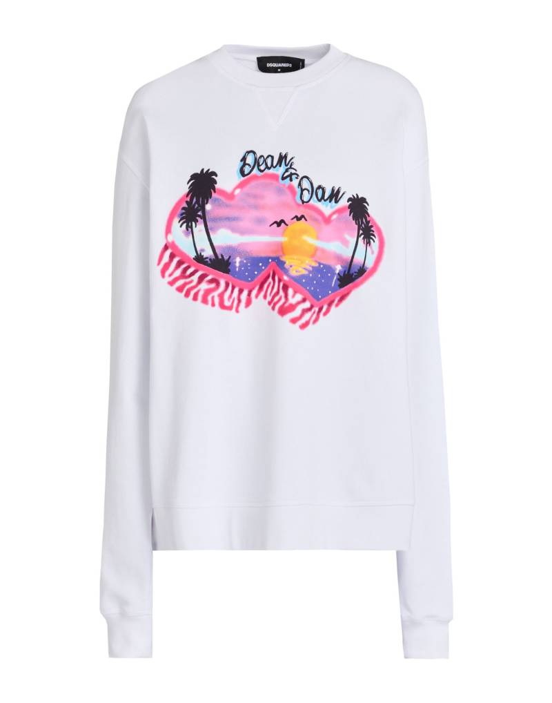 DSQUARED2 Sweatshirt Damen Weiß von DSQUARED2
