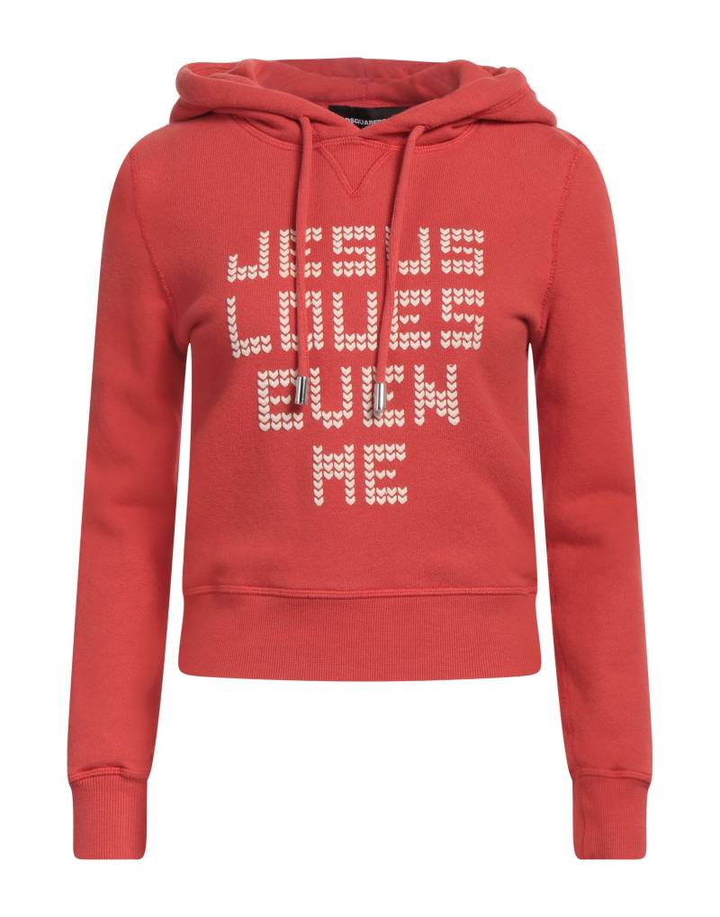 DSQUARED2 Sweatshirt Damen Ziegelrot von DSQUARED2