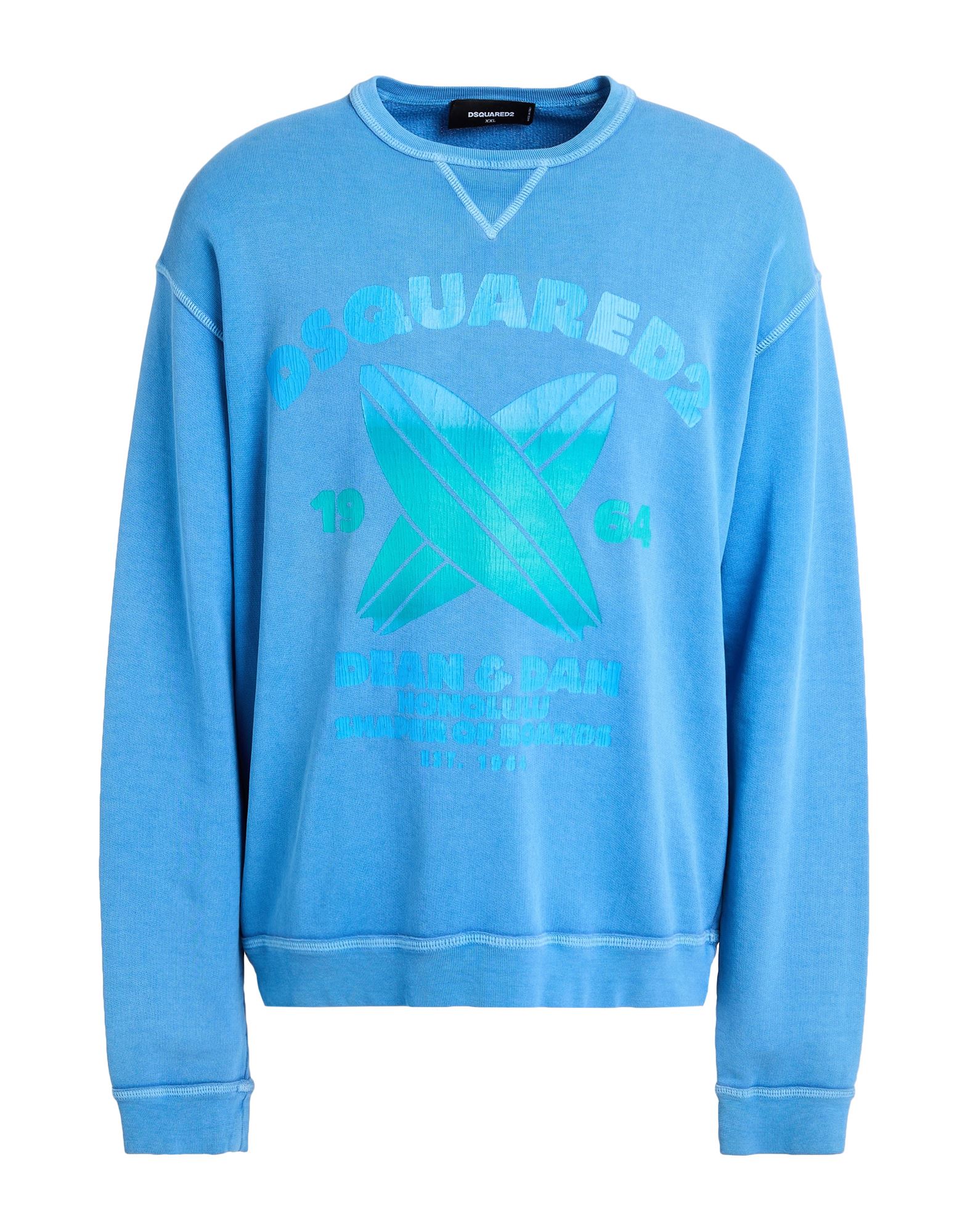 DSQUARED2 Sweatshirt Herren Blau von DSQUARED2
