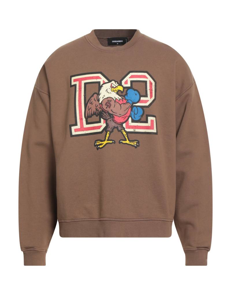 DSQUARED2 Sweatshirt Herren Braun von DSQUARED2