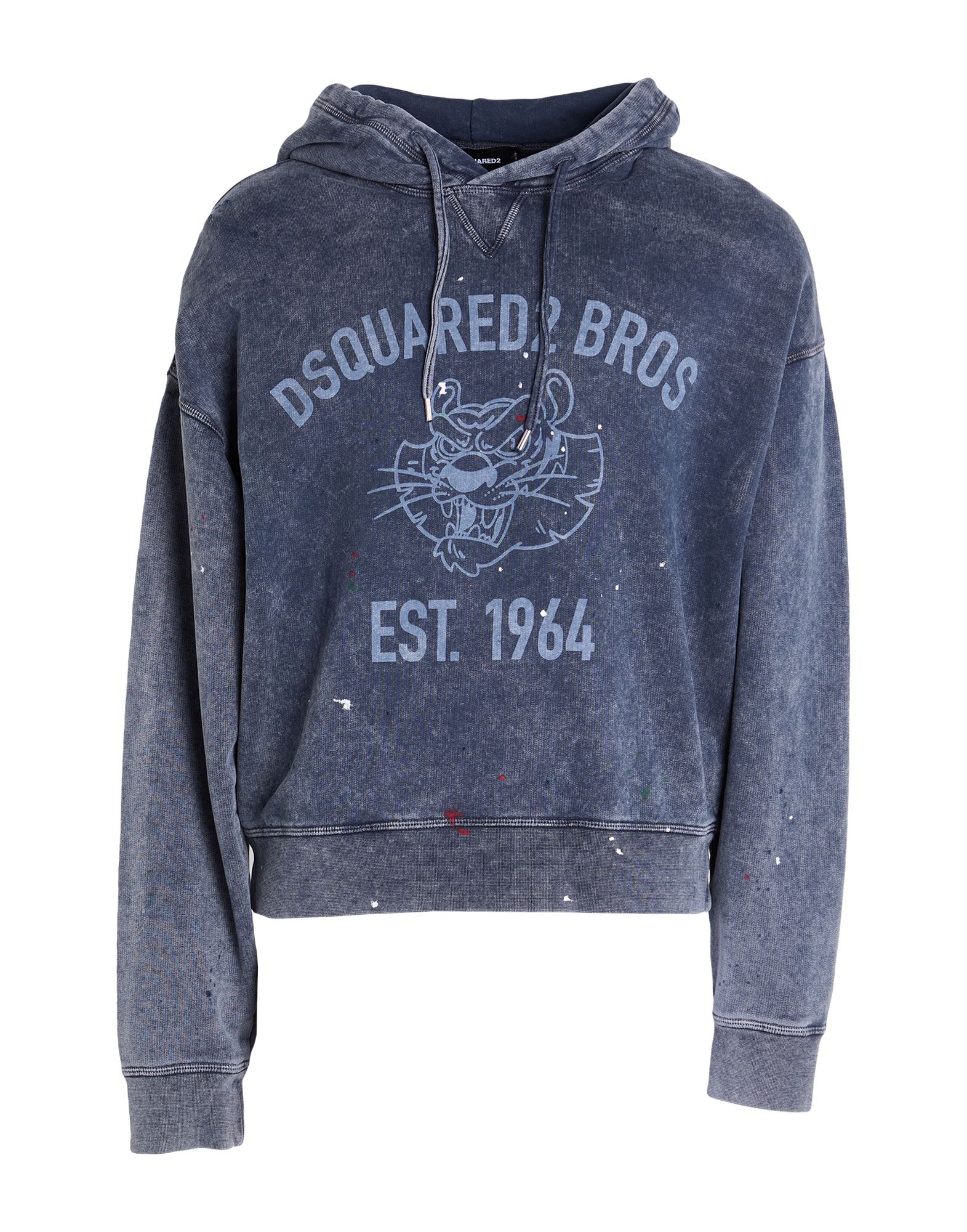 DSQUARED2 Sweatshirt Herren Marineblau von DSQUARED2
