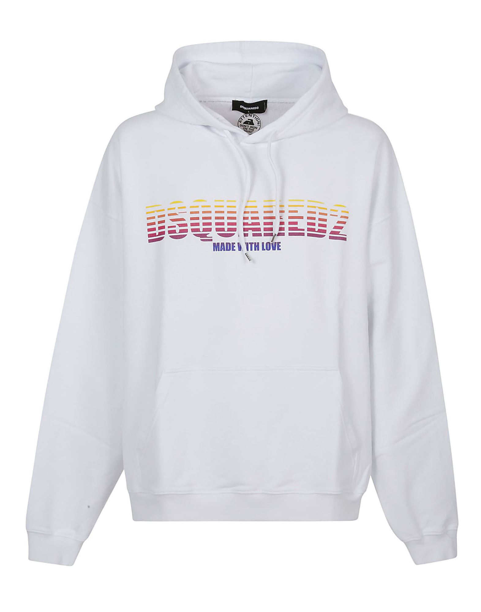 DSQUARED2 Sweatshirt Herren Weiß von DSQUARED2