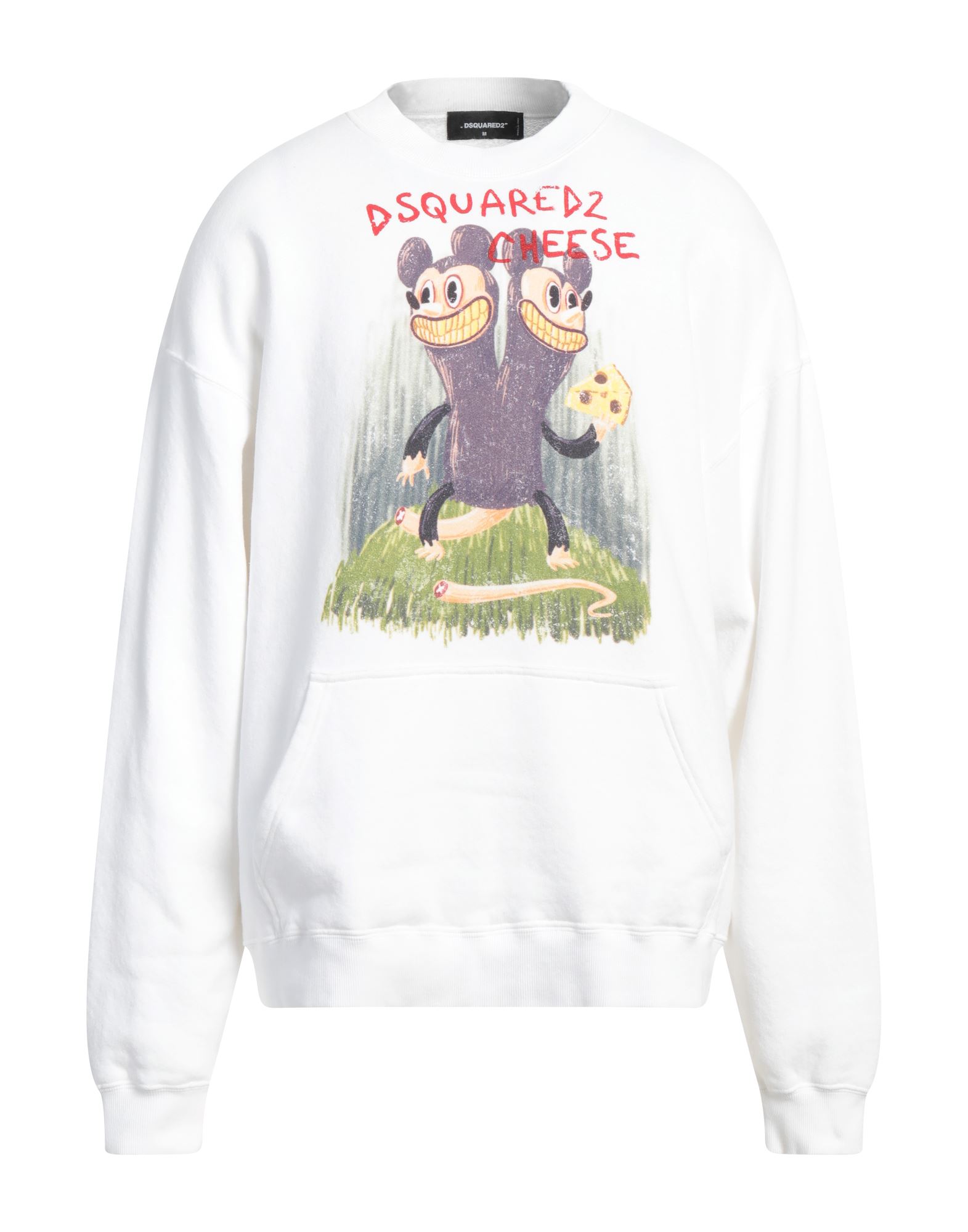 DSQUARED2 Sweatshirt Herren Weiß von DSQUARED2