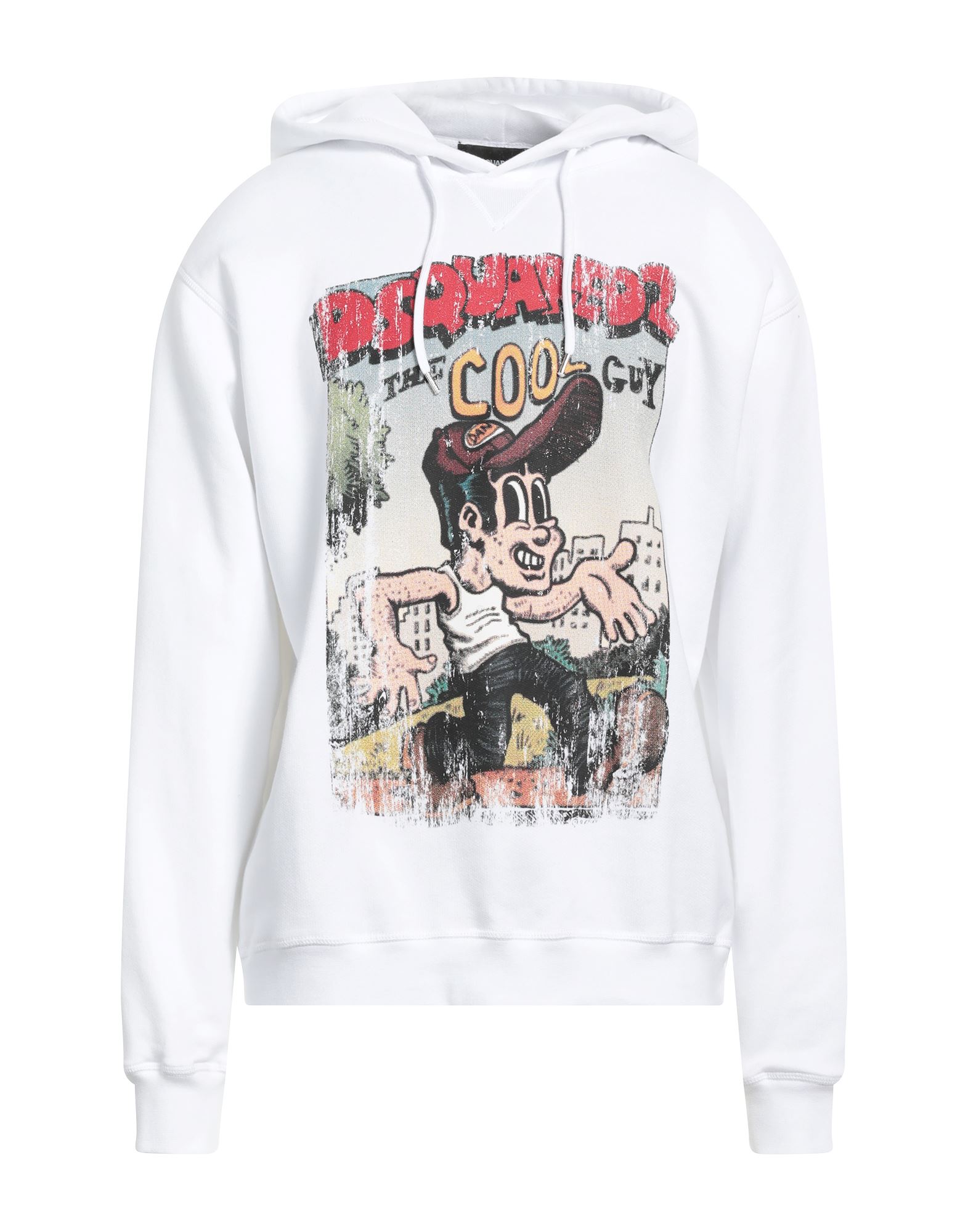 DSQUARED2 Sweatshirt Herren Weiß von DSQUARED2