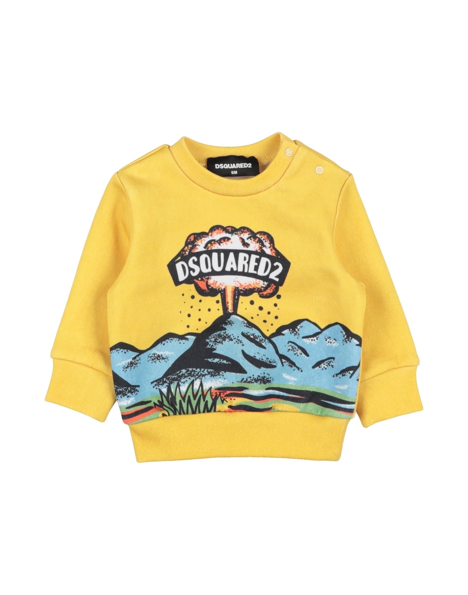 DSQUARED2 Sweatshirt Kinder Gelb von DSQUARED2