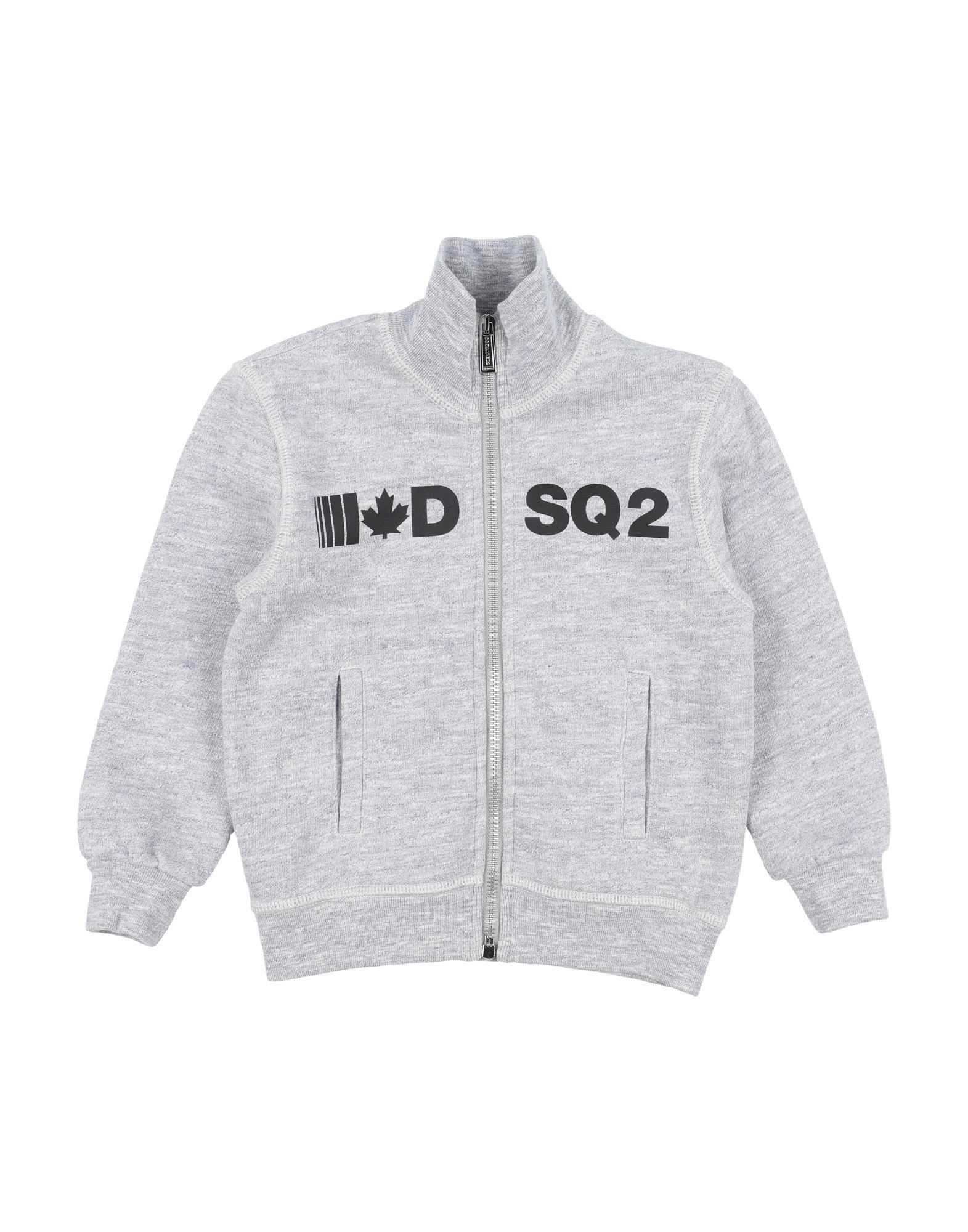 DSQUARED2 Sweatshirt Kinder Hellgrau DSQUARED2 Sweatshirt Kinder Hellgrau von DSQUARED2