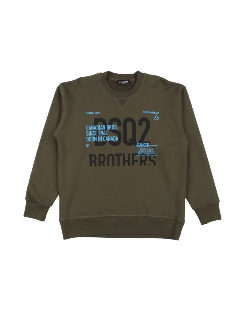 DSQUARED2 Sweatshirt Kinder Militärgrün DSQUARED2 Sweatshirt Kinder Militärgrün von DSQUARED2
