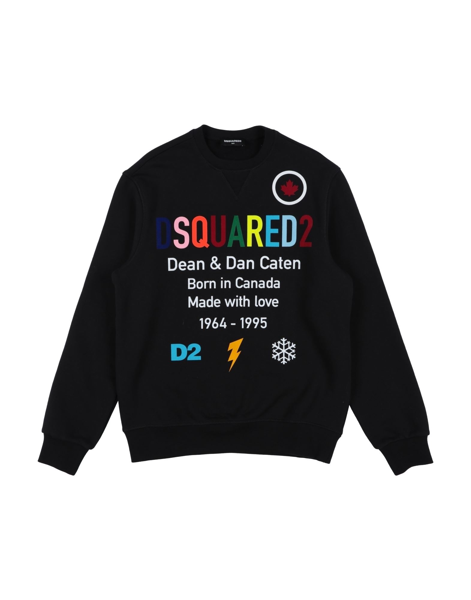 DSQUARED2 Sweatshirt Kinder Schwarz von DSQUARED2