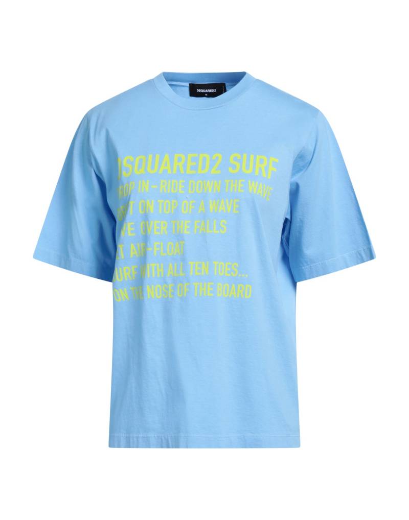 DSQUARED2 T-shirts Damen Azurblau von DSQUARED2