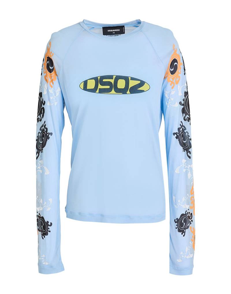 DSQUARED2 T-shirts Damen Azurblau von DSQUARED2