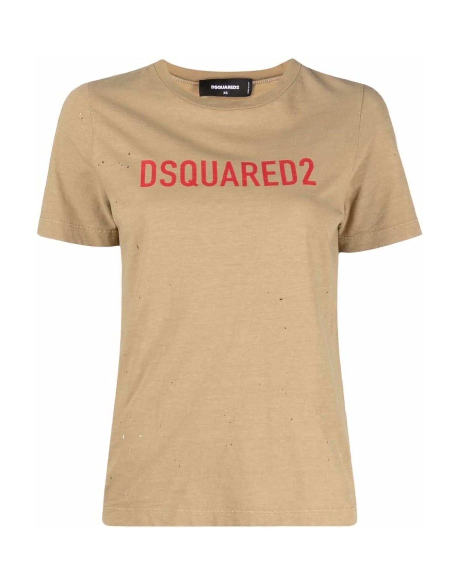 DSQUARED2 T-shirts Damen Beige von DSQUARED2