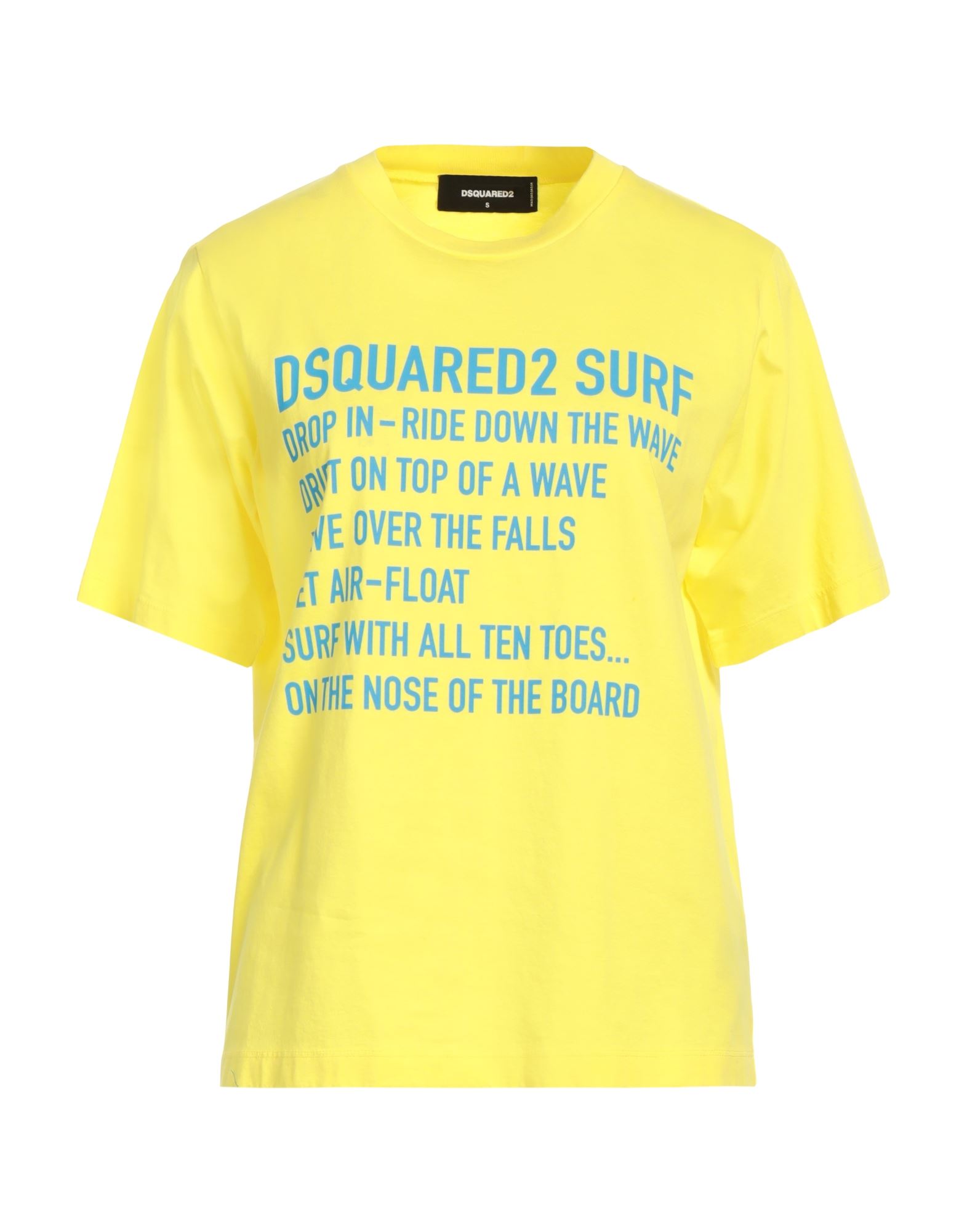 DSQUARED2 T-shirts Damen Gelb von DSQUARED2