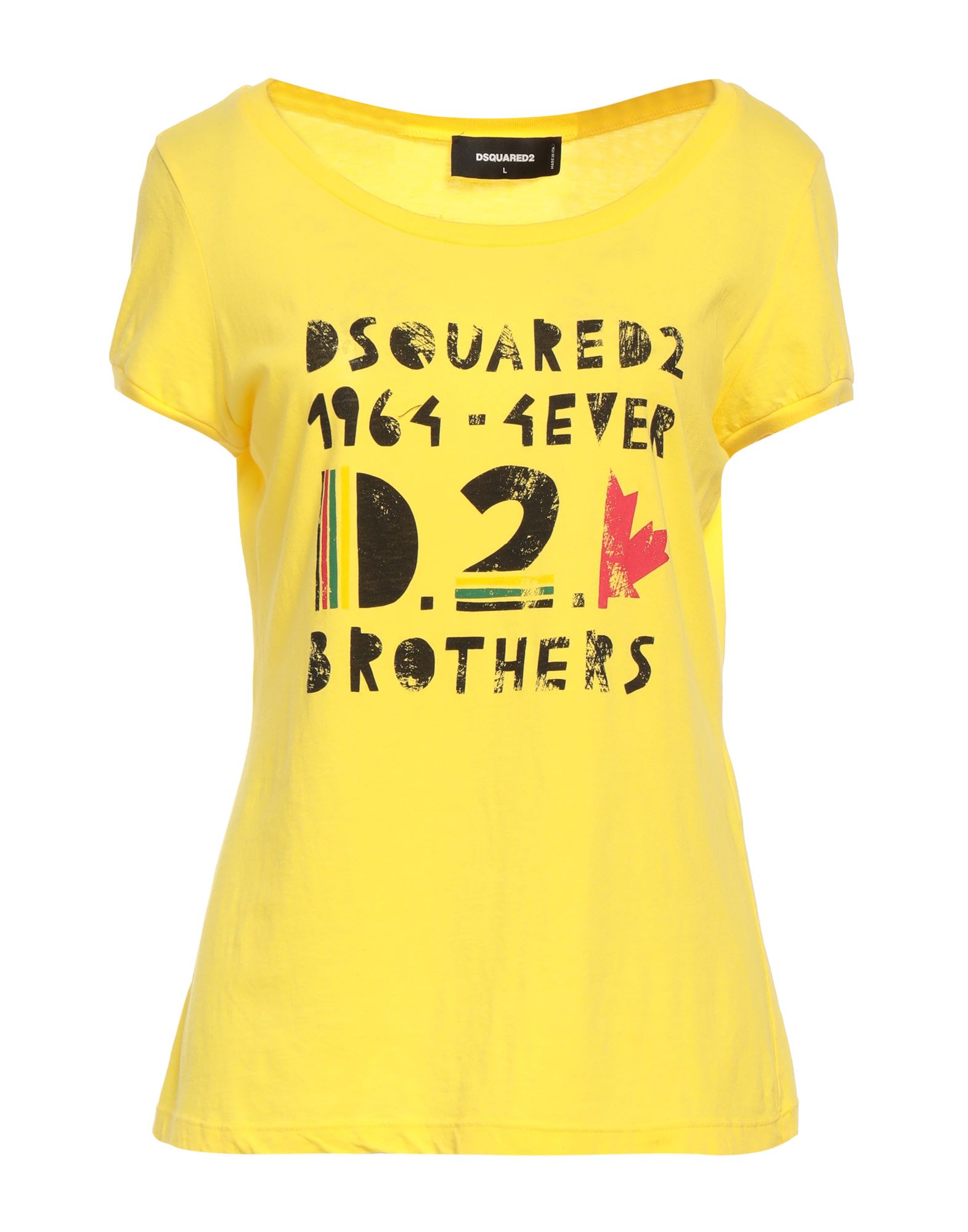 DSQUARED2 T-shirts Damen Gelb von DSQUARED2